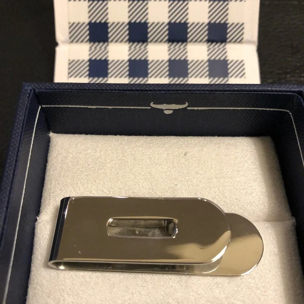 NEW Ox & Bull Stainless Steel Money Clip